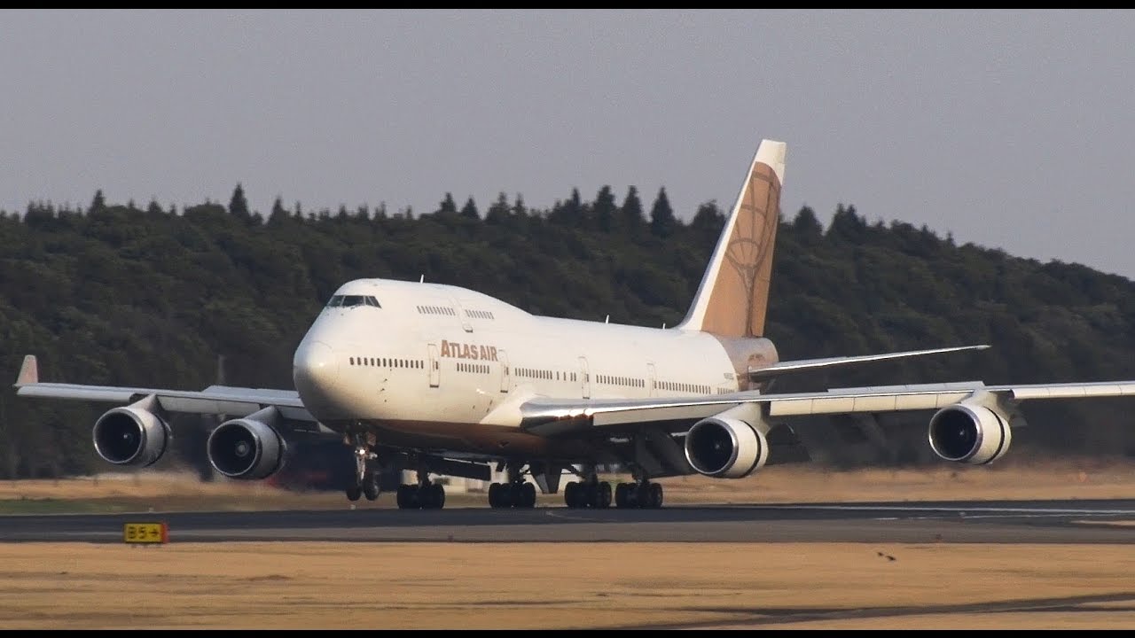 ✈お帰りなさ～い!!侍ジャパンが帰国しました.アトラス航空 (Atlas Air