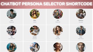Aimogen New Feature: Chatbot Persona Selector Shortcode