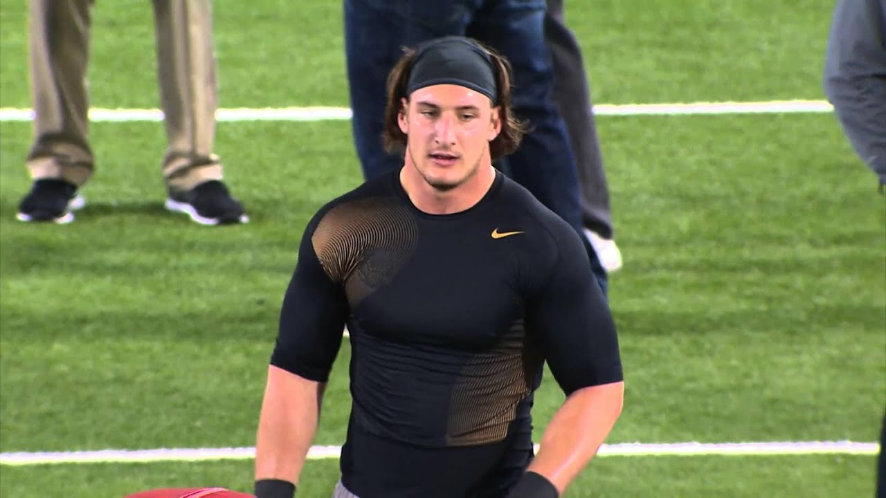 Ohio State DE Joey Bosa's Pro Day Workout Highlights