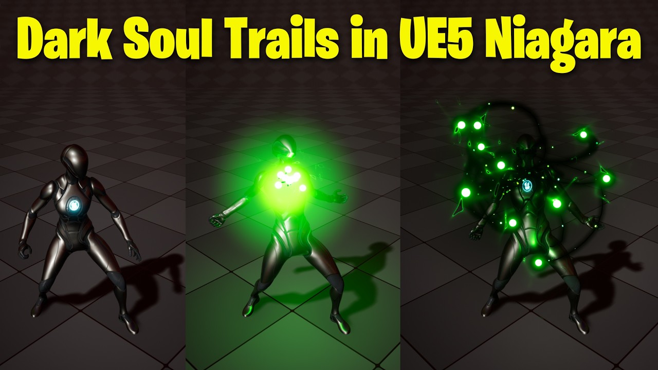 Dark Soul Trails In UE5 Niagara Tutorial Download Files YouTube