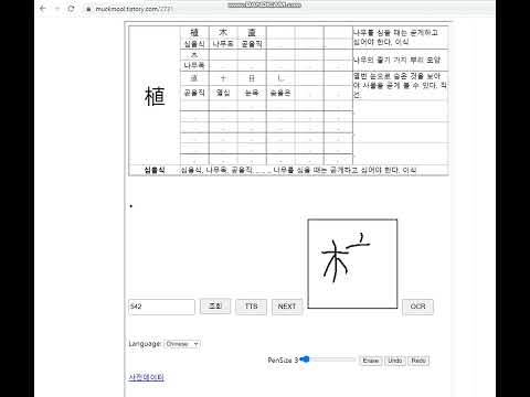 심을식 한자