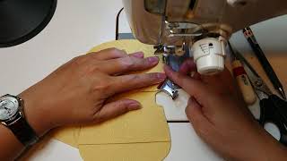 跟著喬安娜老師一起做sew easy-深夜工房-手作教學-補充不桑心內裡分隔袋作法