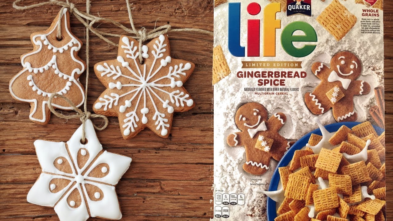 Gingerbread Spice LIFE Cereal - YouTube
