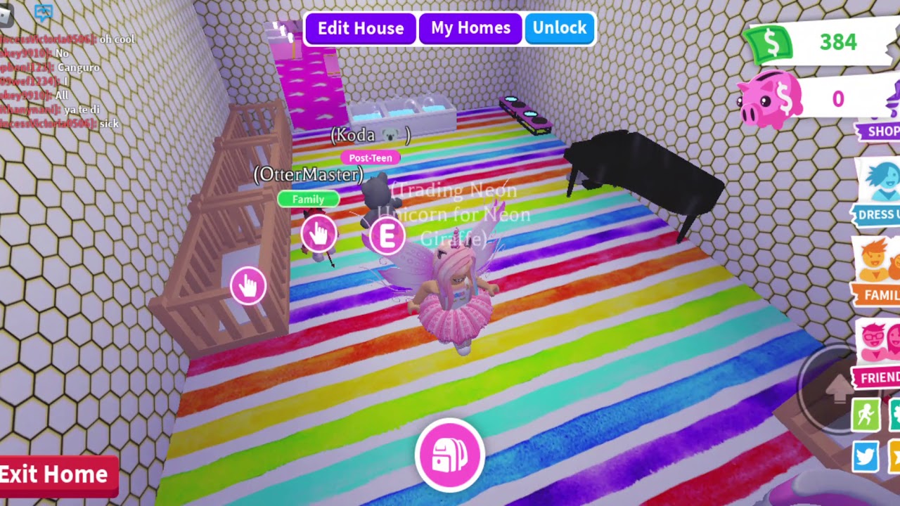 Making neon koala in adopt me (cool) YouTube