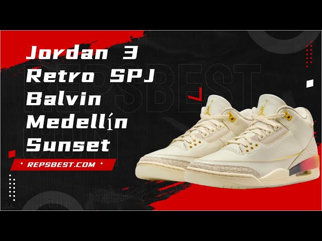 How to Cop the J Balvin x Air Jordan 3 Medellín Sunset