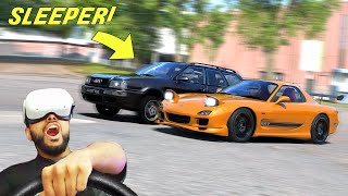 Big Turbo RX7 vs 3000hp Audi RS2 - EPIC HIGHWAY RACES - Assetto Corsa Mods Big Turbo RX7 vs 3000hp Audi RS2 - EPIC HIGHWAY RACES - Assetto Corsa Mods