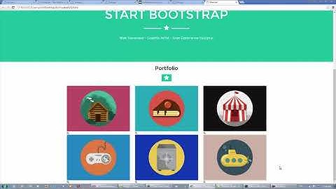 [Khóa học Bootstrap]  Bài 39 - Xử lý phần Porfolio