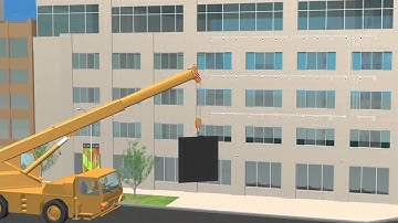 Sub frame Installation Demo for LED Billboard