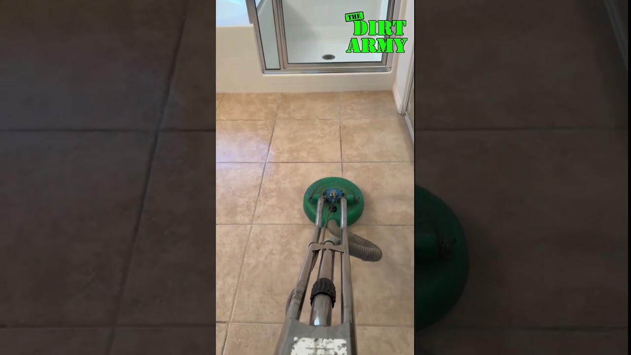 Can Toilet Tiles REALLY Get This Clean? 🤯 | Professional Tile & Grout Cleaning