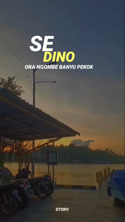 story'wa 30 DETIK || NDX SEDINO ORA NGOMBE BANYU PEKOK ||