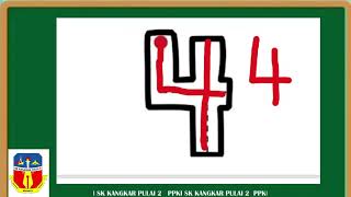 CARA MENULIS NOMBOR 1 HINGGA 10