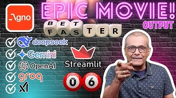 Create Epic Movie Scripts with Streamlit, Agno & AI | DeepSeek + xAI Tutorial