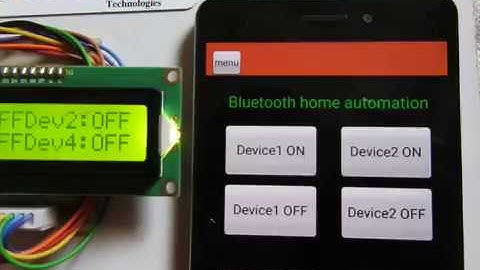 Android Bluetooth Home Automation