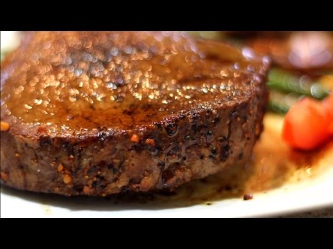 ستيك اللحم بالفرن بطريقة سهلة وسريعة