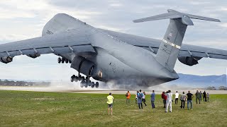 Skilled US Pilot Pushes C-5 Engines to Extreme Limits During Insane Takeoff