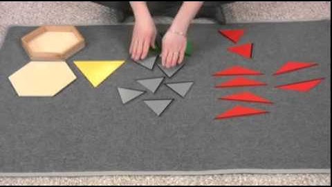 Montessori Sensorial Lesson   Small Hexagon Box