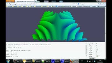 Procedural surfaces made of points in WebGL
