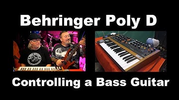Behringer Poly D controlling a Bass Guitar and Review