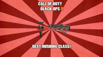 Black Ops 2 - "BEST RUSHING CLASS" (PDW) - Call of Duty Bo2 Gameplay
