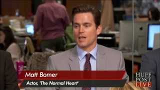 Matt bomer on extreme weight loss for "the normal heart"