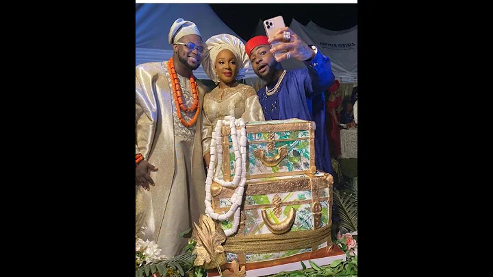 Classic Wedding || Davido Sprays Money At His Brother's Wedding