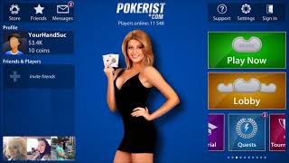 Texas Poker Pokerist - Mobile Game *لعبة بوكر للاندرويد screenshot 1