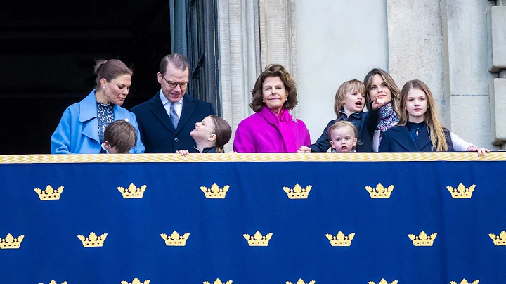 Princess Estelle, Prince Gabriel and all other small Princes celebrating kings birthday - DayDayNews