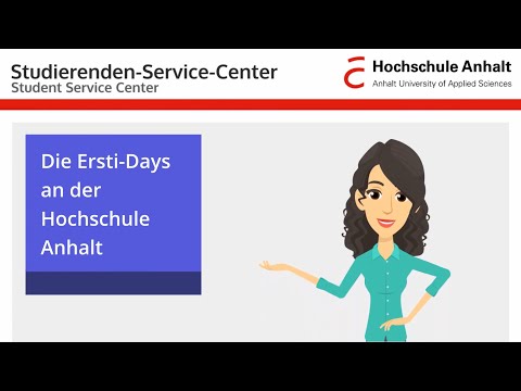 Ersti Days an der Hochschule Anhalt | Studierenden-Service-Center