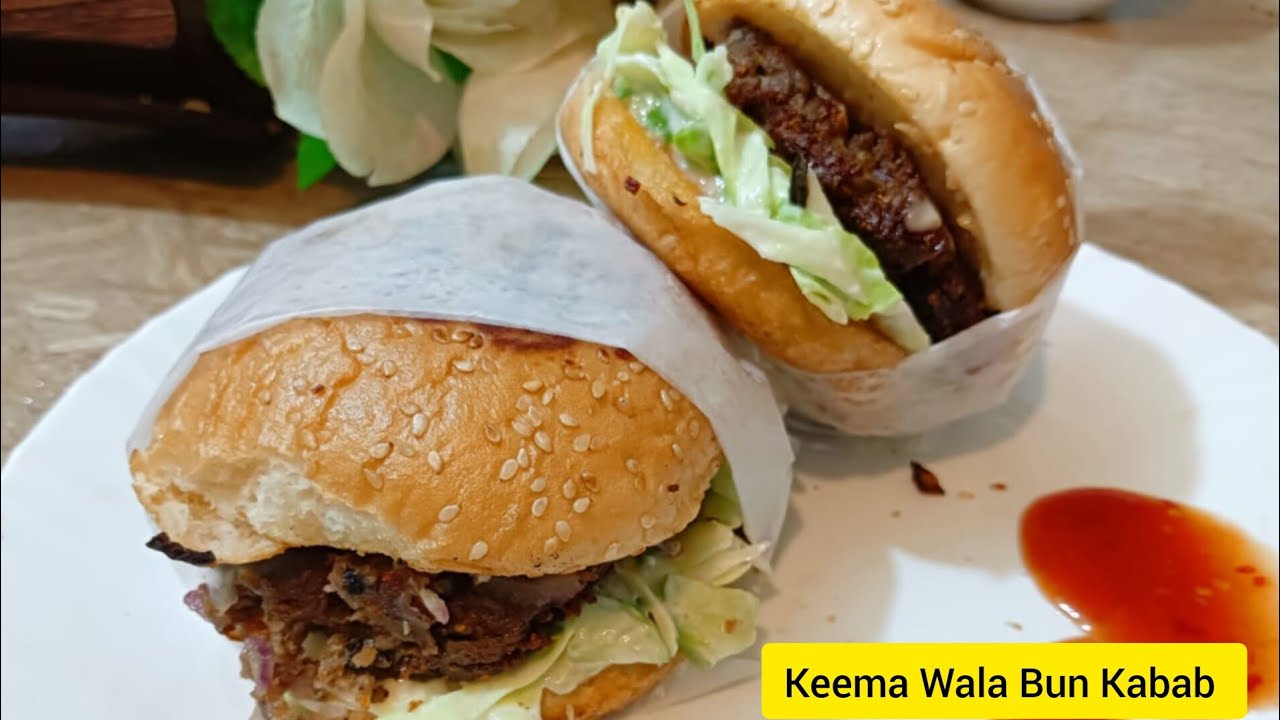 Crispy Tasty Keema Wala Burger Easy Recipe By Masara Kitchen