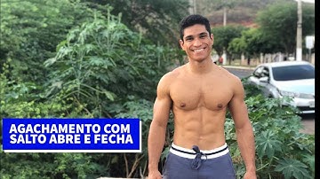AGACHAMENTO COM SALTO ABRE E FECHA