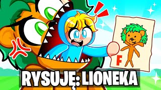 NARYSUJ albo ZOSTAN ZJEDZONY PRZEZ LIONKA w Roblox!