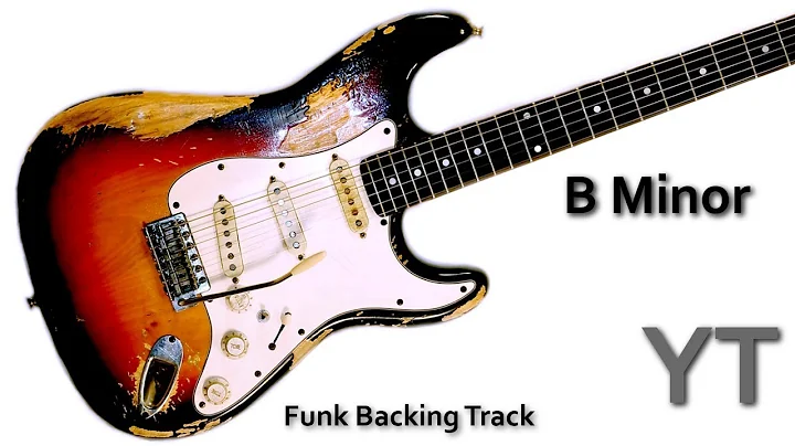 Soulful Funk Guitar Backing Track B Minor