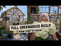 How to make a diy backyard greenhouse  full build  diy danie