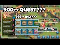 Open 900++ Quests and 999++ Boxes in Rise of Kingdom!!! Jump Account!!!