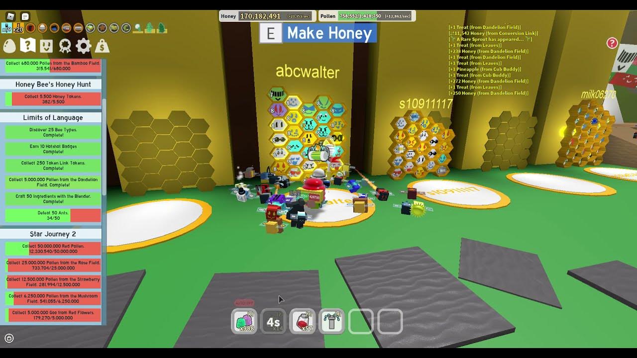 What Quest Does Science Bear Give You The Translator BEE SWARM SIMULATOR| getting translator! (finish science bear quest