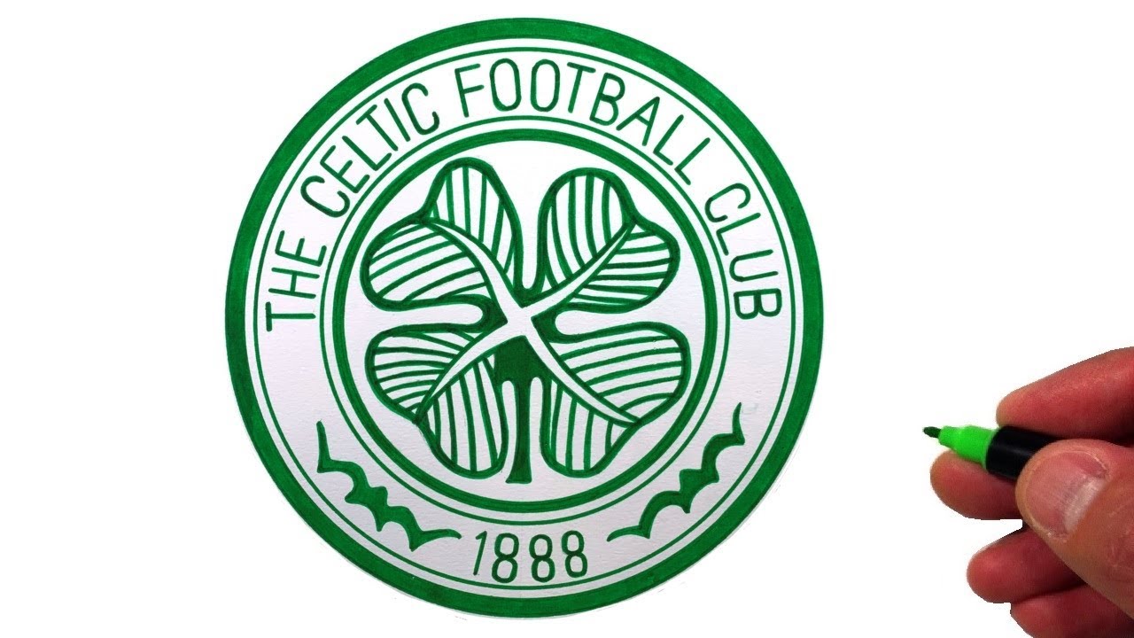 How To Draw The Celtic F C Logo Youtube