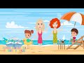 Rosky si Coco - The seaside 🌊 | Summer Kids Songs