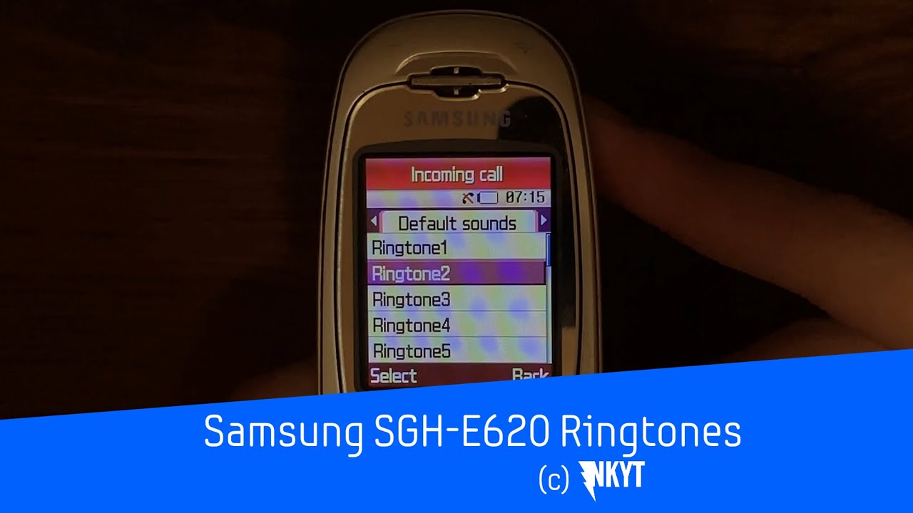 Samsung SGH-E620 Ringtones