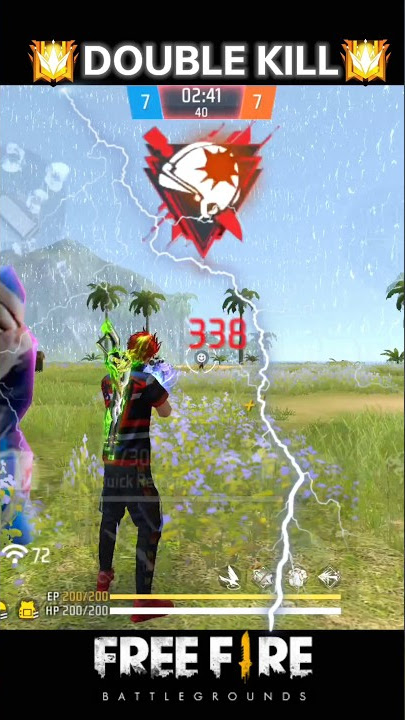 Double Kill ⚡ Garena #shorts #freefire #viral