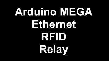Arduino MEGA RFID Relay