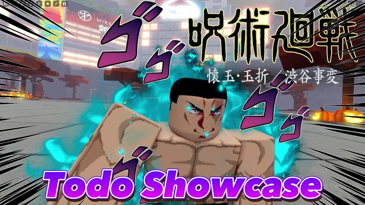 Todo Showcase | Cursed Arena Jujutsu Kaisen Roblox