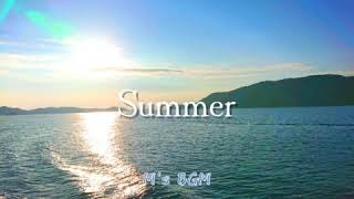 【Summer】久石譲　1時間耐久 　オーケストラ　癒し・リラックス・睡眠・勉強・作業用bgm　広告なし