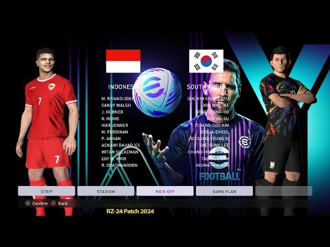 Indonesia Vs South Korea  (3:6) International League Final Matchday 38