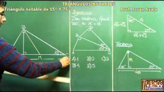 Triangulo Notable De 15º Y 75º Demostracion Youtube