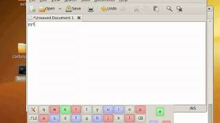 Binary Input With Caribou Screencast
