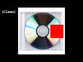 Black Skinhead Clean Kanye West 