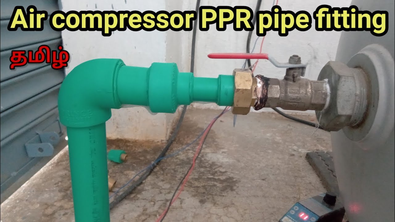 Air compressor PPR pipe connection tamil PPR pipe Air line fitting