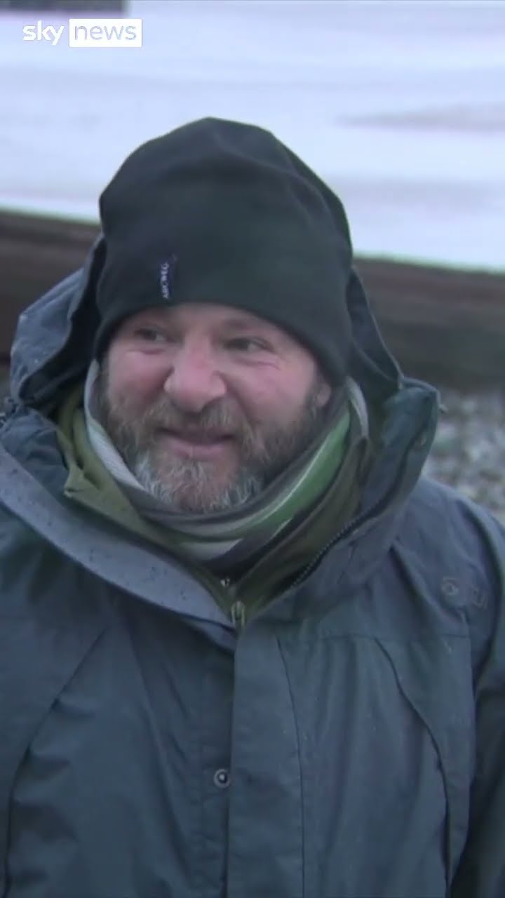 Swimmers brave extreme weather