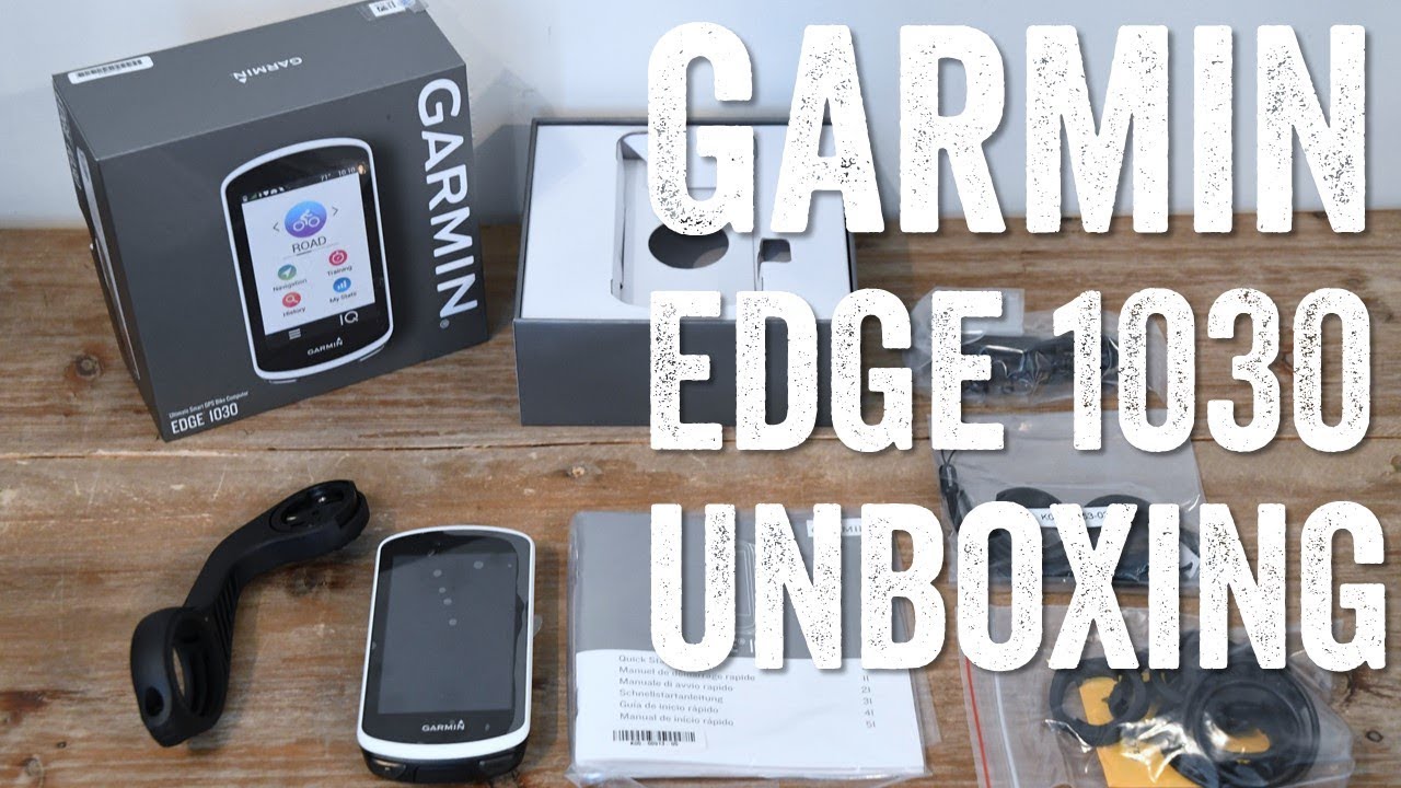 GARMIN EDGE 1030 UNBOXING! EXTERNAL TOO! - YouTube