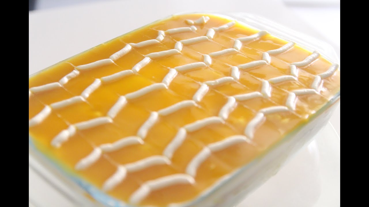 Gateau A La Creme De Mangue Youtube